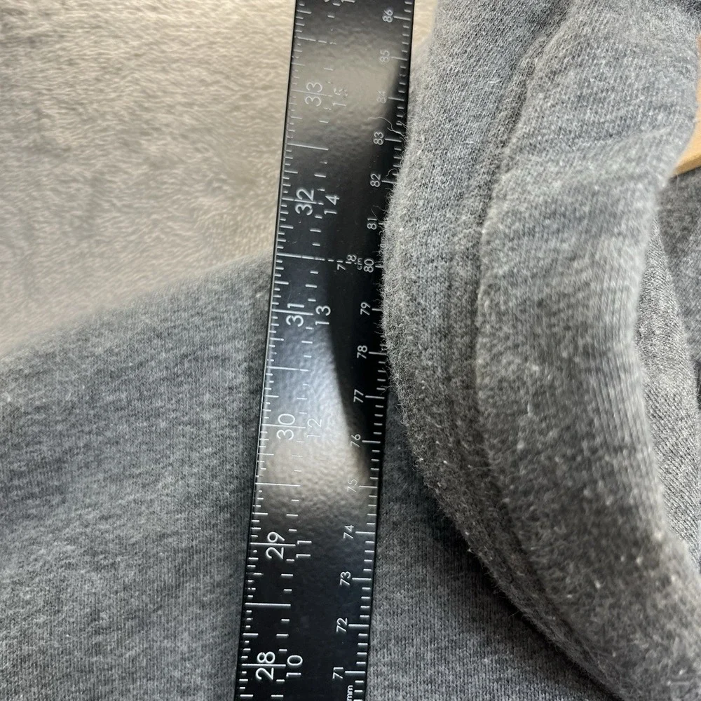 Vintage Y2K Nike Mini Swoosh Gray 2XL Hoodie Sweatshirt